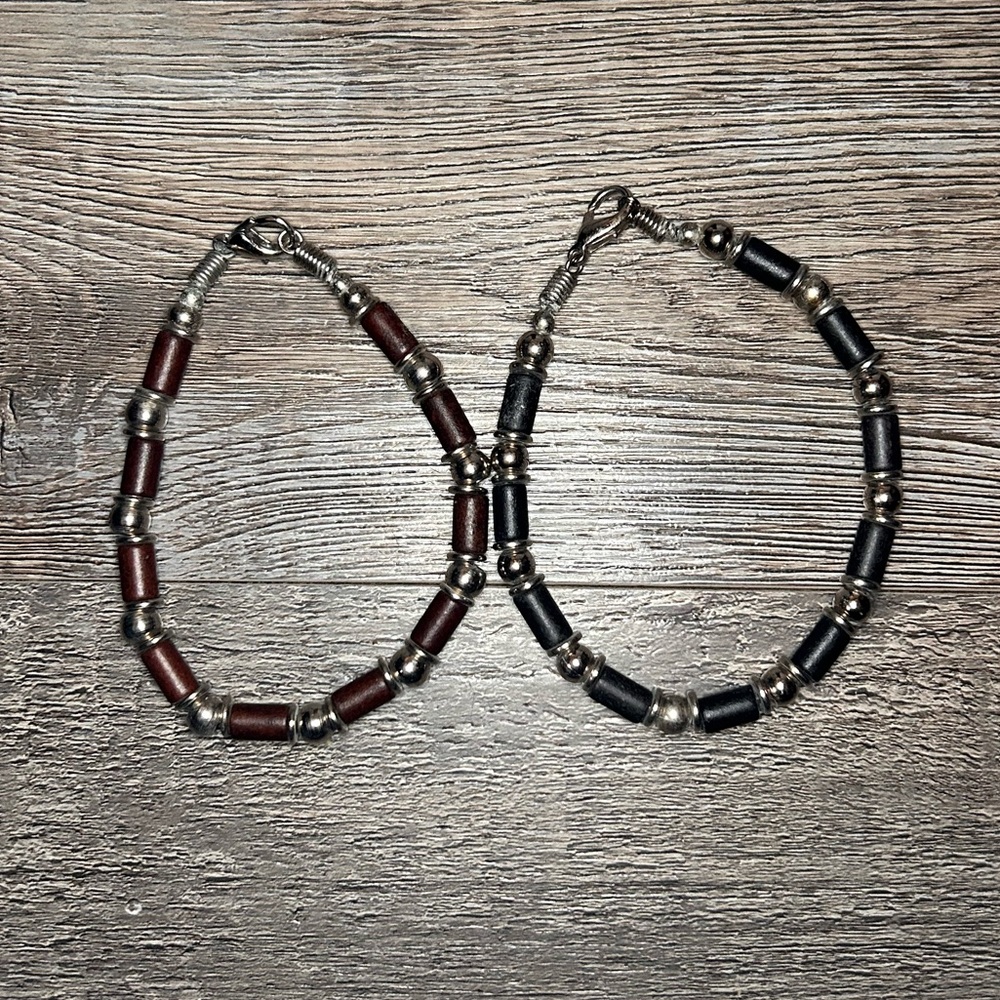 3/$10 Set Of Two Beaded Bracelets